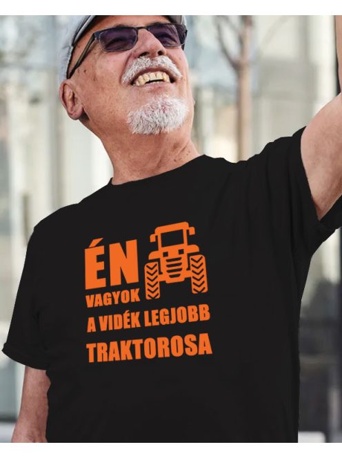 Traktoros póló_Vidék legjobb traktorosa