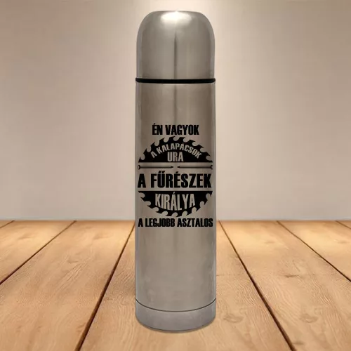 Vicces_szakmás_termosz_Legjobb_asztalos_