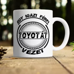 Toyotás_bögre_Autós_ajándékok_
