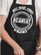 Scaniás kötény_Igazi férfi Scaniát vezet