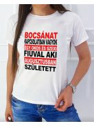 Egyedi póló nőknek_Kapcsolatban vagyok