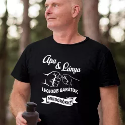 Apa_lánya_póló_Apa_és_lánya_legjobb_barátok_