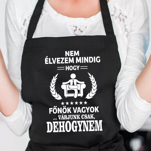 Ajándék_főnöknek_Vicces_feliratos_kötény_