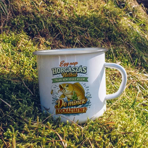 Bögre horgászoknak - Egy nap horgászás nélkül... 
