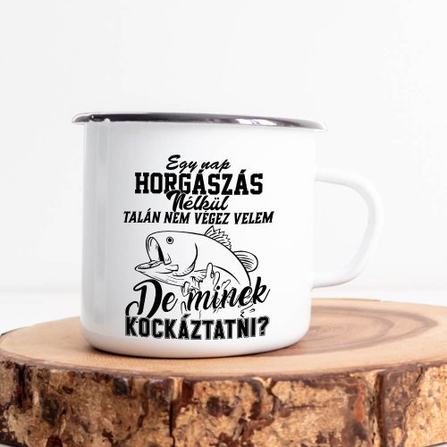 Vicces_pecás_bögre_Horgászat_nélkül_
