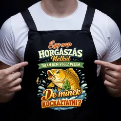 Kötény horgászoknak - Egy nap horgászás nélkül... 