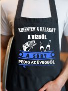 Vicces pecás kötény_Kimentem a sört