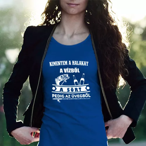 Vicces_pecás_női_póló_Kimentem_a_sört_