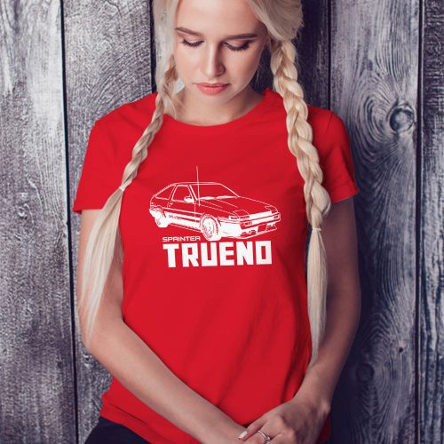 Autós_női_pólók_Toyota_Sprinter_Trueno_AE86_