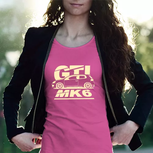 VW_GTI_Mk6_női_póló_Póló_autósoknak_