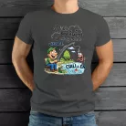 Póló horgászoknak - A föld boldogsághoz 3 dolog kell...