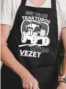 Ajándék traktorosoknak_MTZ-t vezet kötény