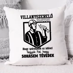Villanyszerelő_párna_Spóroljunk_az_idővel_