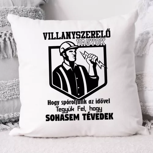 Villanyszerelő_párna_Spóroljunk_az_idővel_