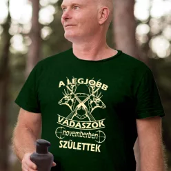 Egyedi_szülinapi_póló_Legjobb_vadásznak_