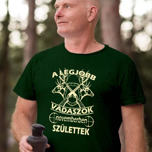 Egyedi_szülinapi_póló_Legjobb_vadásznak_