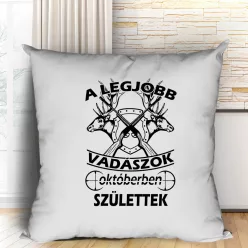Egyedi_szülinapi_párna_Legjobb_vadásznak_