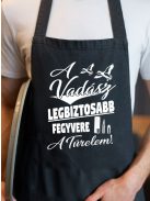 Kötény vadásznak_Legbiztosabb fegyver