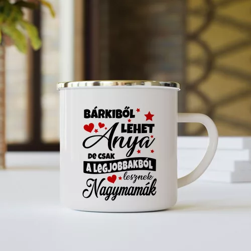 Ajándék_nagyszülőnek_Legjobbakból_lesznek_nagymamák_bögre_