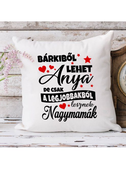 Nagymama ajándék_Párna nagymamáknak