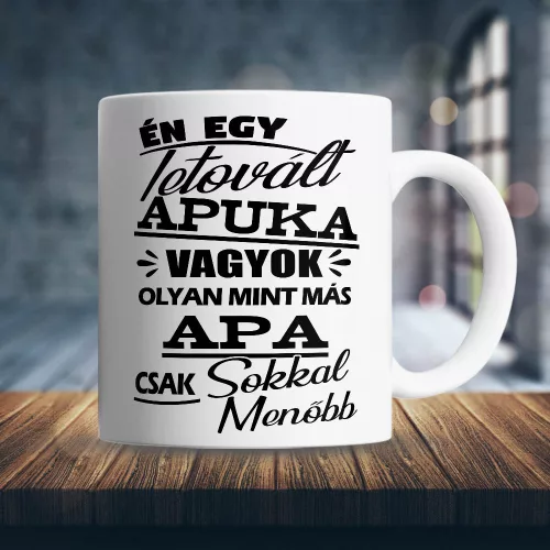 Bögre_tetovált_apáknak_Ajándék_apukáknak_