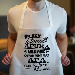 Ajándék_apáknak_Kötény_tetovált_apukáknak_