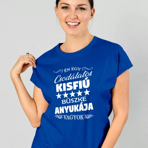 Női_póló_anyukáknak_Csodálatos_kisfiú_