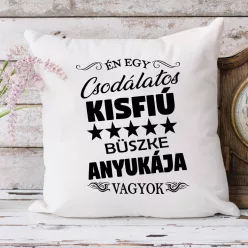 Párna_anyukáknak_Csodálatos_kisfiú_