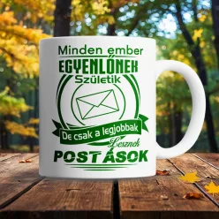 Postás_bögre_Legjobbak_lesznek_postások_