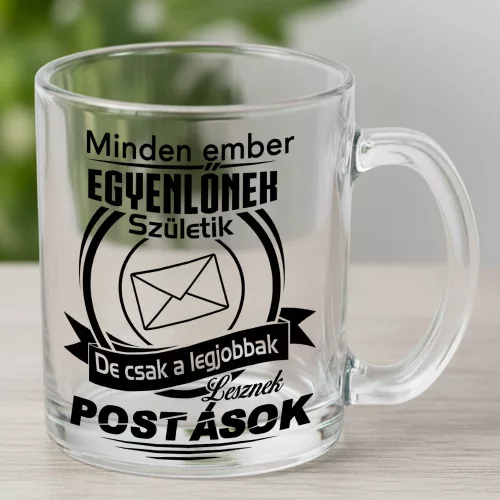 Postás_bögre_Legjobbak_lesznek_postások_