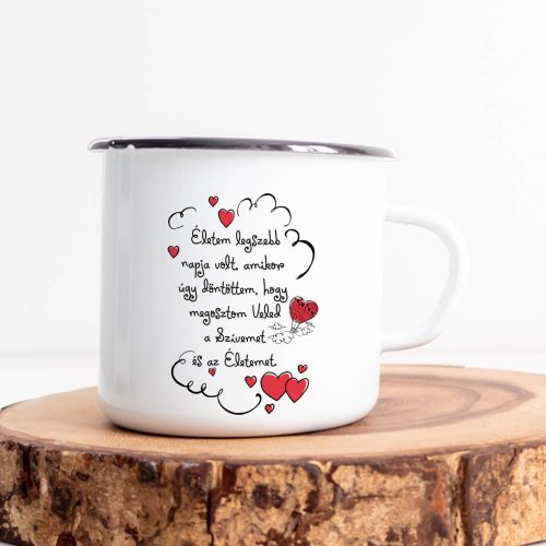 Évfordulós_bögre_Életem_legszebb_napja_