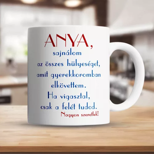 Vicces_ajándék_anyáknak_Vicces_bögre_anyukáknak_