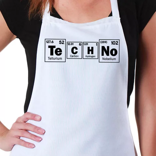 Zenés_kötény_Techno_kötény_