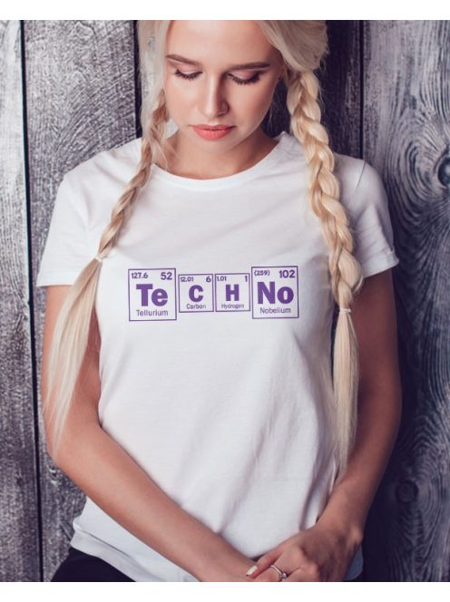 Techno női póló  