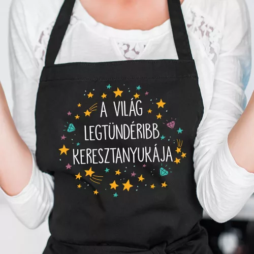 Ajándék_keresztanyáknak_Kötény_legtündéribb_keresztanyának_