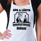 Apa-lánya_ajándék_Apa_és_lánya_horgásztársak_kötény