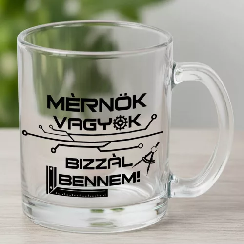 Ajándék_mérnöknek_Mérnök_vagyok_bögre_