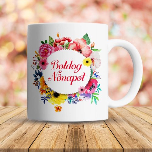 Ajándék_nőnapra_Bögre_nőnapra_virágokkal_
