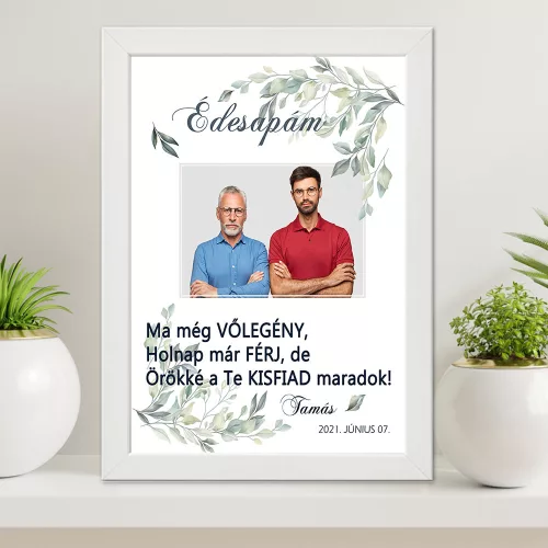Szülőköszöntő_ajándék_Falikép_esküvőre_