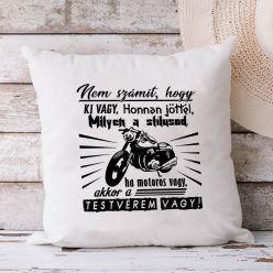 Párna_motorosoknak_Testvérem_vagy_