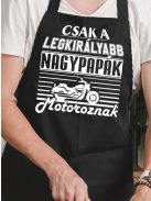 Ajándék nagypapának_Motoros kötény nagypapának