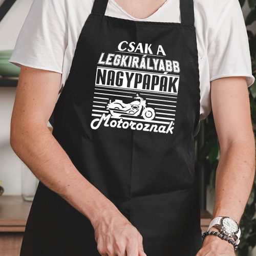 Ajándék_nagypapának_Motoros_kötény_nagypapának
