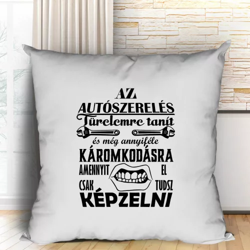 Párna_autószerelőknek_Türelem_és_káromkodás_