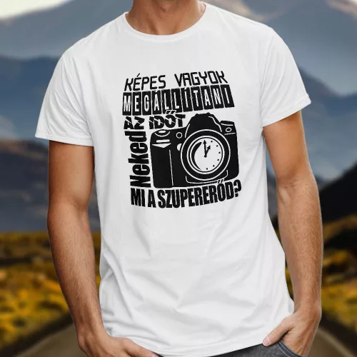 Ajándék_fotósoknak_Mi_a_szupererőd_póló_