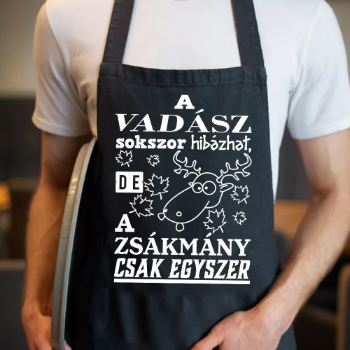 Vicces_kötény_vadásznak_A_vadász_sokszor_hibázhat