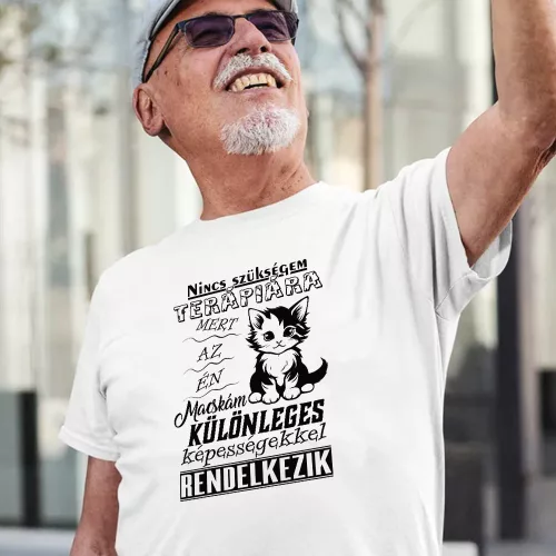 Póló_cica_gazdiknak_Különleges_macska_
