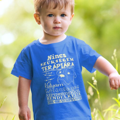 Gyerek_póló_kutya_gazdinak_Különleges_kutya_