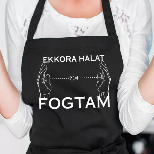 Vicces_horgász_kötény_Ekkora_halat_fogtam_