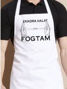 Vicces horgász kötény_Ekkora halat fogtam