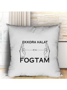 Vicces horgász párna_Ekkora halat fogtam